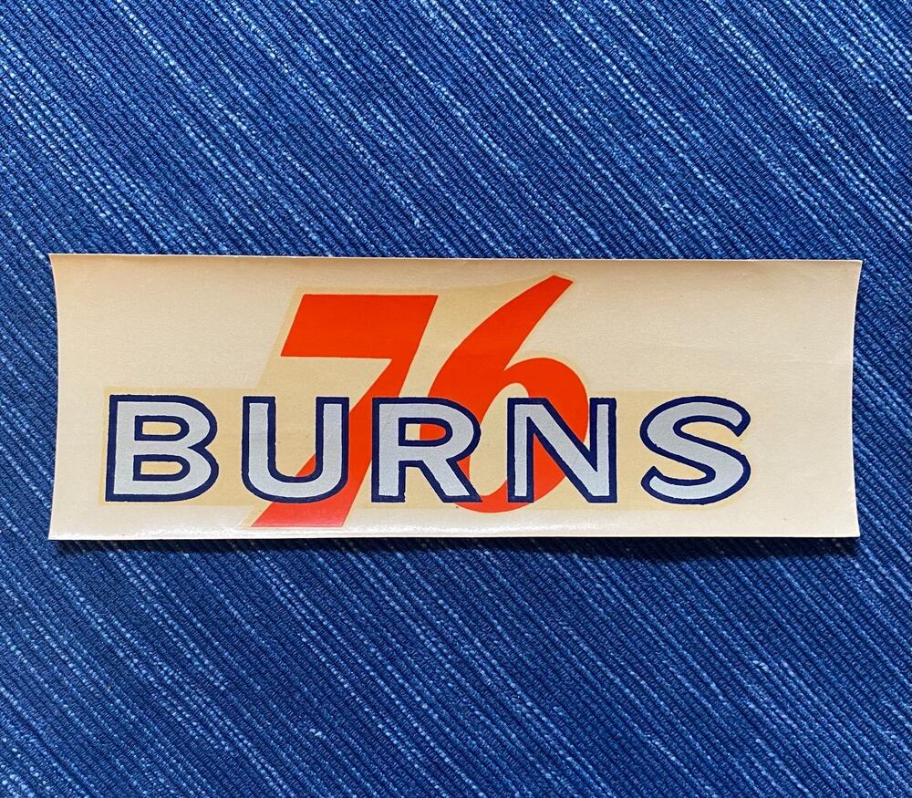 Vintage Union 76 Oil Burns Oregon Gas Station Water Decal Travel Souvenir